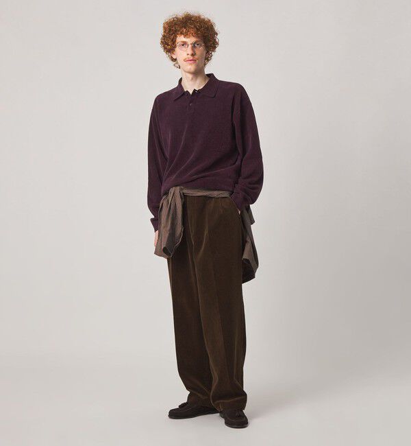 STEVEN ALAN「＜Steven Alan＞ マッシュコットン 2B ポロシャツ」|ニット・セーター|