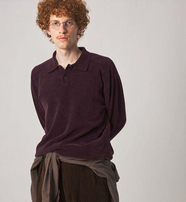 STEVEN ALAN「＜Steven Alan＞ マッシュコットン 2B ポロシャツ」|ニット・セーター|