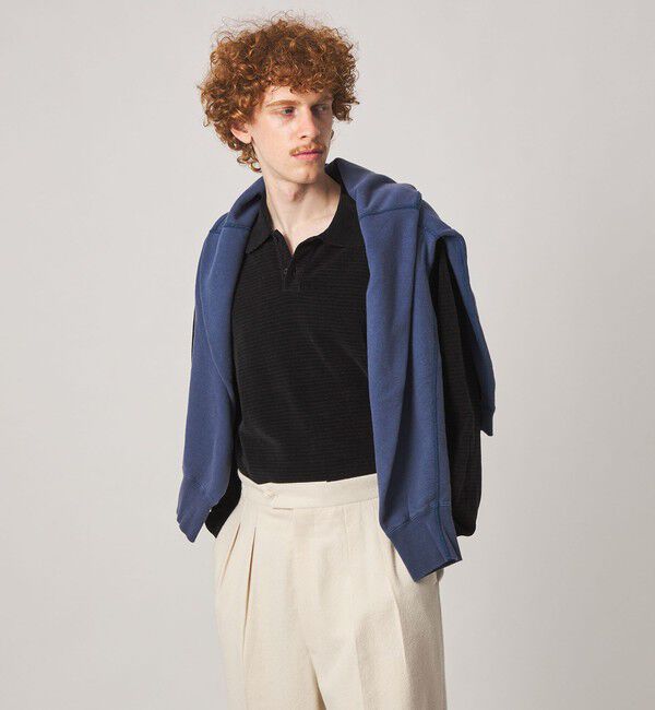 STEVEN ALAN「＜Steven Alan＞ マッシュコットン 2B ポロシャツ」|ニット・セーター|