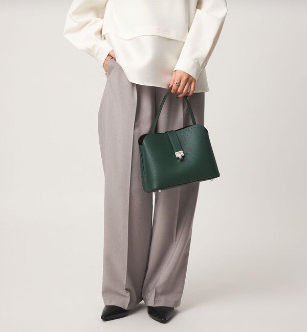 UNITED ARROWS green label relaxing「配色ラウンドカット ショルダーバッグ」|ショルダー・メッセンジャー|