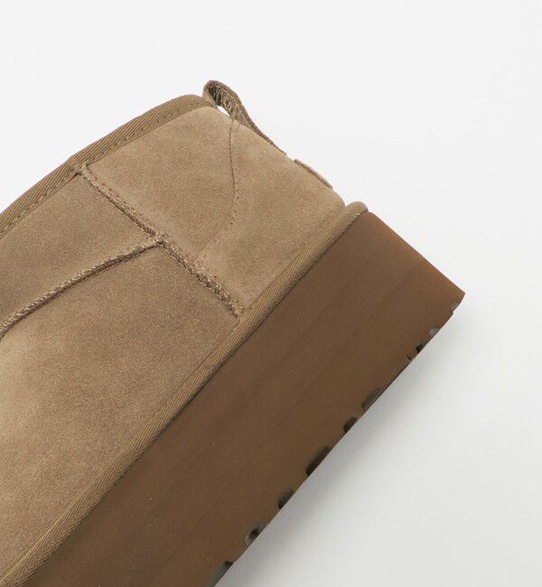 UNITED ARROWS green label relaxing「【国内EXCLUSIVE】＜UGG＞クラシック ウルトラ ミニ プラットフォーム」|ロングブーツ|