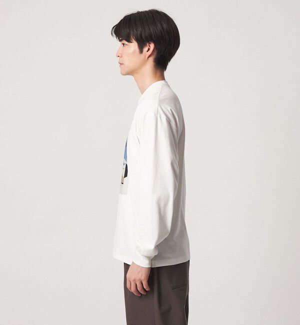 UNITED ARROWS green label relaxing「＜Phospho Graphica＞グラフィック 長袖 Tシャツ カットソー」|Tシャツ・カットソー|