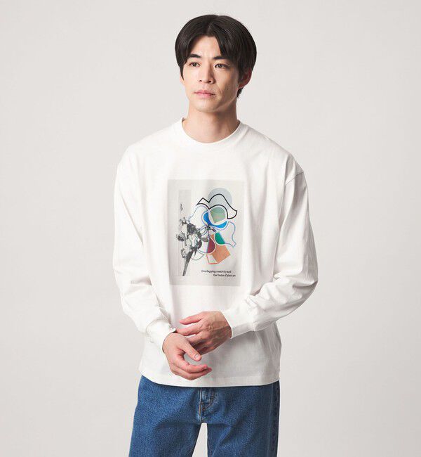 UNITED ARROWS green label relaxing「＜Phospho Graphica＞グラフィック 長袖 Tシャツ カットソー」|Tシャツ・カットソー|その他1