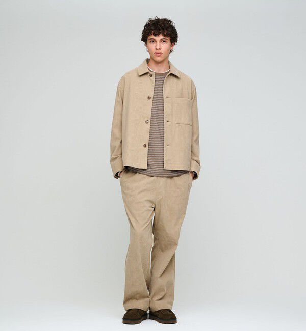 UNITED ARROWS green label relaxing「コーデュロイ PLAY-PANTS ワイド イージーパンツ W4 -ストレッチ-」|その他|