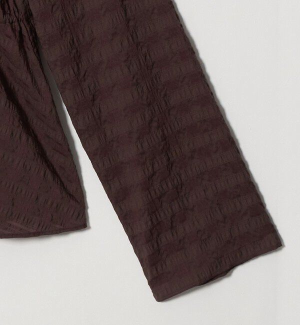 UNITED ARROWS green label relaxing「シアー チェック ハオリ ブラウス」|シャツ・ブラウス|