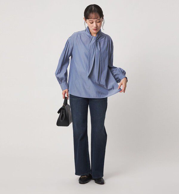 UNITED ARROWS green label relaxing「ボータイ ブラウス」|シャツ・ブラウス|