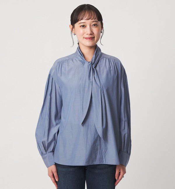 UNITED ARROWS green label relaxing「ボータイ ブラウス」|シャツ・ブラウス|