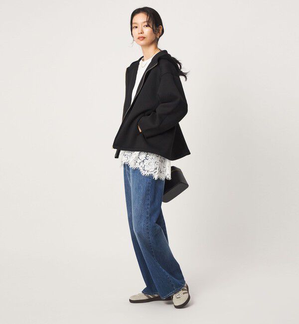 UNITED ARROWS green label relaxing「ダンボール ジップ フーディ」|パーカー|