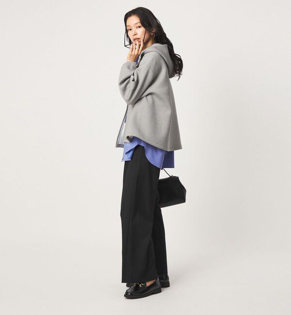 UNITED ARROWS green label relaxing「ダンボール ジップ フーディ」|パーカー|