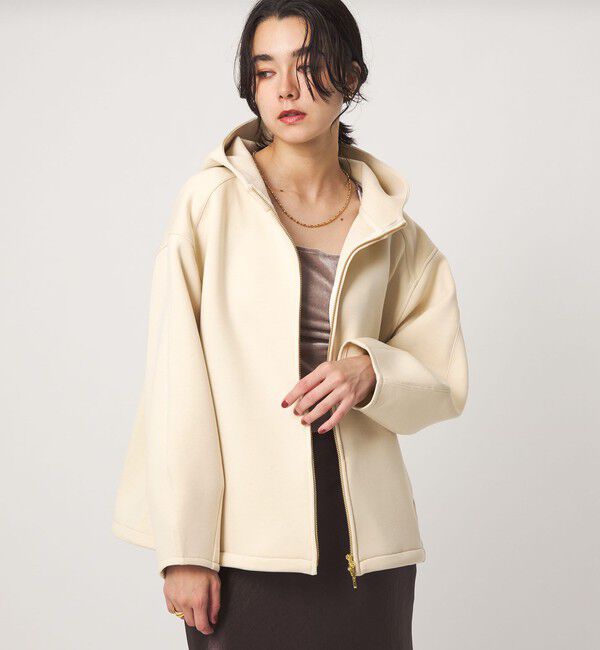 UNITED ARROWS green label relaxing「ダンボール ジップ フーディ」|パーカー|
