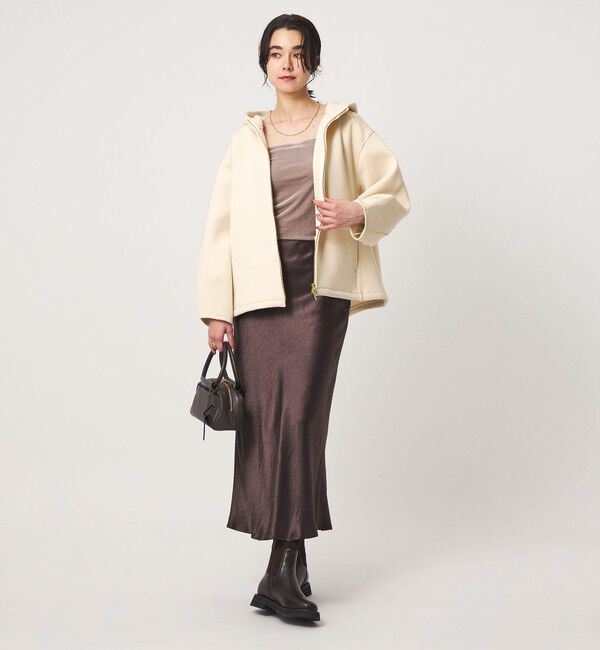 UNITED ARROWS green label relaxing「ダンボール ジップ フーディ」|パーカー|