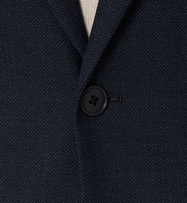 UNITED ARROWS green label relaxing「A+ TWPU バーズアイ 2B スリム セットアップ ジャケット -ストレッチ-」|テーラードジャケット|