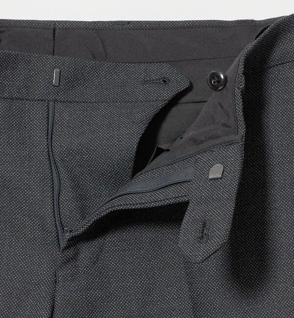 UNITED ARROWS green label relaxing「A+ TWPU バーズアイ アジャスター NP セットアップ パンツ スラックス -ストレッチ-」|スラックス|