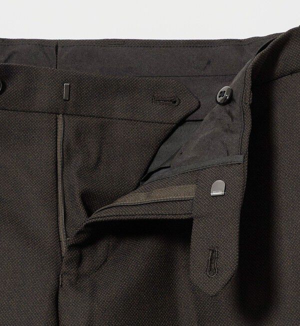 UNITED ARROWS green label relaxing「A+ TWPU バーズアイ アジャスター NP セットアップ パンツ スラックス -ストレッチ-」|スラックス|