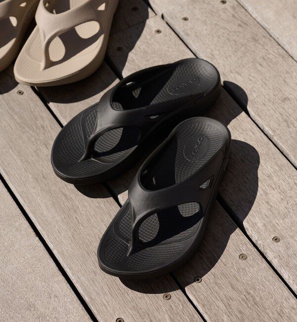 BEAUTY&YOUTH UNITED ARROWS「＜OOFOS＞OOriginal サンダル」|サンダル|BLACK