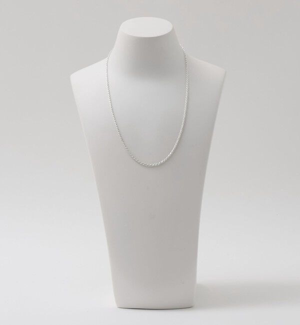 BEAUTY&YOUTH UNITED ARROWS「SILVER925 スクリュー チェーン ネックレス」|ネックレス|