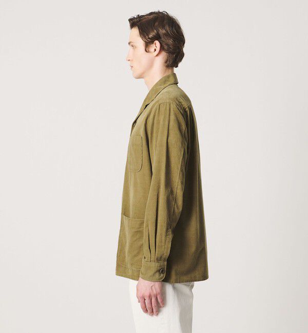 UNITED ARROWS「コーデュロイ シャツジャケット」|カーディガン|