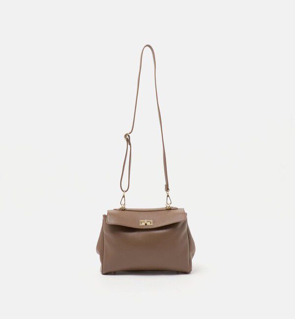 UNITED ARROWS green label relaxing「＜PRATO MADE IN ITALY＞フラップ ワンハンドルバッグ」|ショルダー・メッセンジャー|