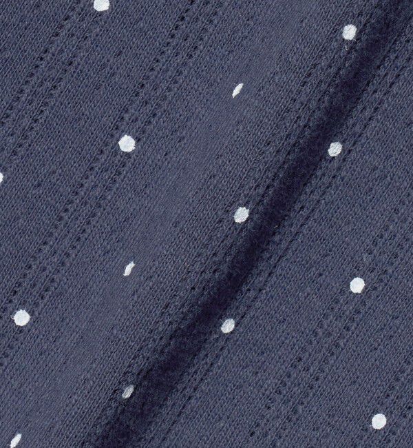 NICE WEATHER「＜NICE WEATHER＞ドットレース カットソー」|Tシャツ・カットソー|