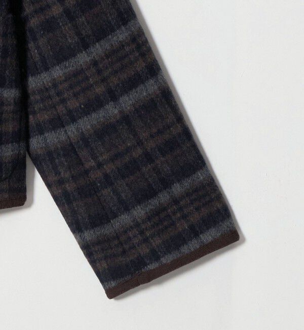 STEVEN ALAN「＜Steven Alan＞チェック ブルゾン」|ノーカラーコート|
