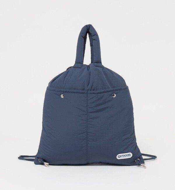 NICE WEATHER「【別注】＜OUTDOOR PRODUCTS＞ナップサック」|リュック|NAVY