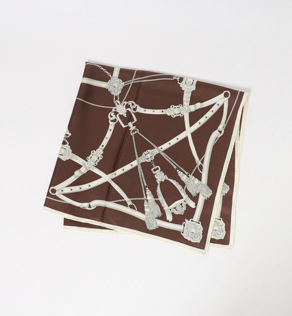 UNITED ARROWS「＜manipuri＞SILK 88&times;88 スカーフ 26FW」|バンダナ・スカーフ|