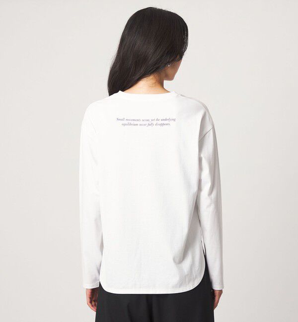 UNITED ARROWS green label relaxing「ロゴ ロングスリーブ Tシャツ」|Tシャツ・カットソー|