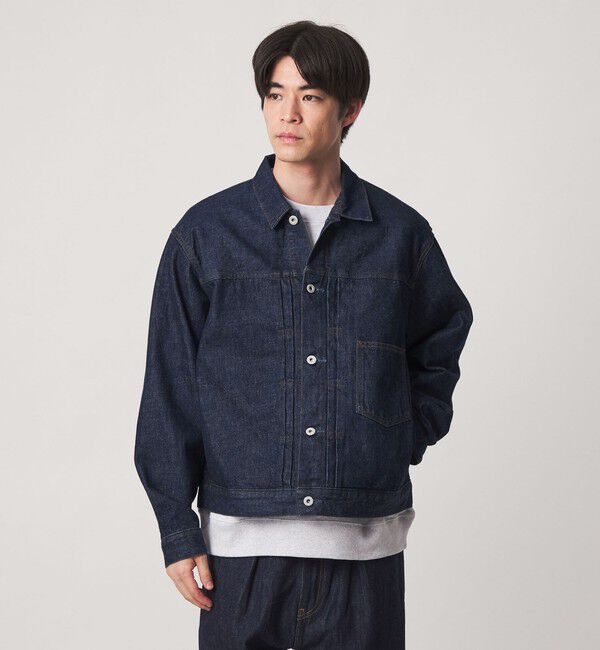 UNITED ARROWS green label relaxing「ファーストタイプ デニム ジャケット」|ブルゾン・スタジャン|