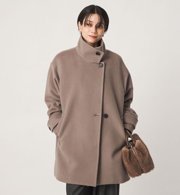 UNITED ARROWS green label relaxing「［size SHORT/TALLあり］＜1_OF MINE＞スタンドカラー コート」|その他|