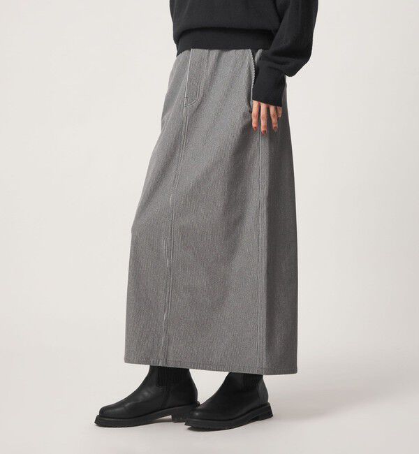 UNITED ARROWS green label relaxing「［size SHORT/TALLあり］オルマイ コール スカート マシンウォッシャブル ストレッチ」|タイト|