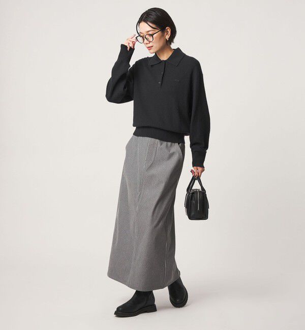 UNITED ARROWS green label relaxing「［size SHORT/TALLあり］オルマイ コール スカート マシンウォッシャブル ストレッチ」|タイト|