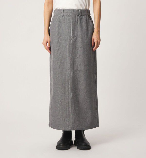 UNITED ARROWS green label relaxing「［size SHORT/TALLあり］オルマイ コール スカート マシンウォッシャブル ストレッチ」|タイト|
