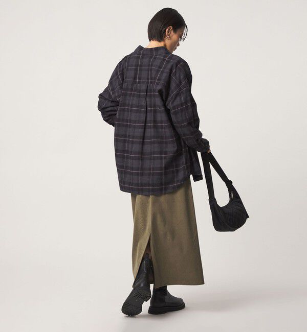 UNITED ARROWS green label relaxing「［size SHORT/TALLあり］オルマイ コール スカート マシンウォッシャブル ストレッチ」|タイト|