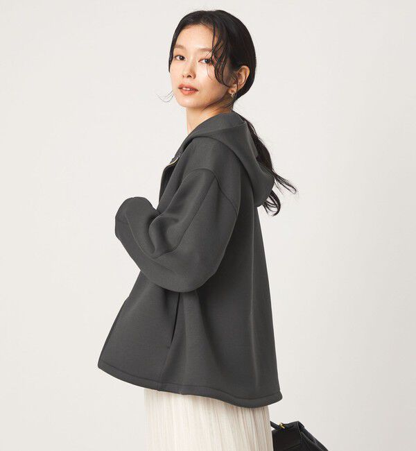 UNITED ARROWS green label relaxing「ダンボール ジップ フーディ」|パーカー|