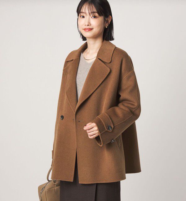UNITED ARROWS green label relaxing「［size SHORTあり］リバー ミドルコート」|その他|MD.BROWN