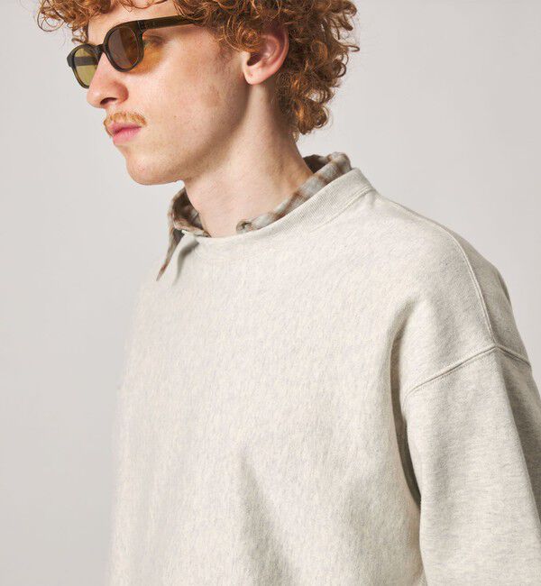 STEVEN ALAN「＜Steven Alan＞ キモウ ウラケ セットイン クルーネック スウェット」|スウェット・ジャージ|