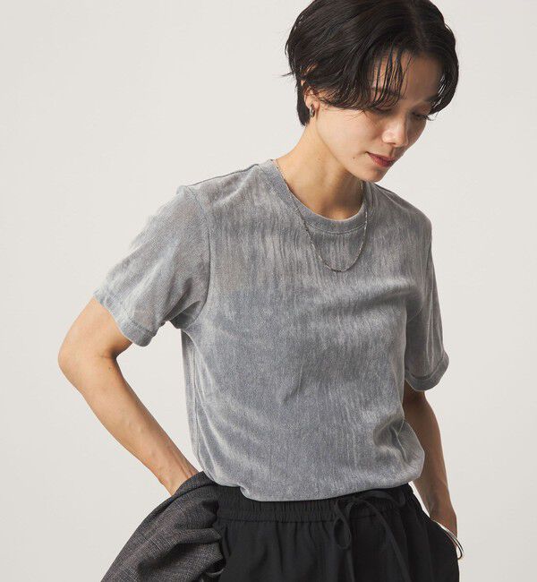 UNITED ARROWS green label relaxing「シアーフロッキー Tシャツ」|Tシャツ・カットソー|MD.GRAY