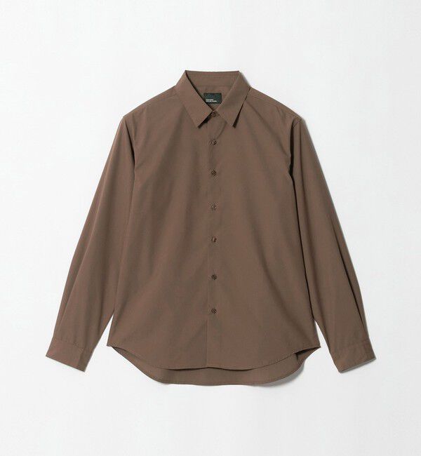 UNITED ARROWS green label relaxing「【WEB限定】JUST fit コットンライク ポリエステル 長袖 シャツ」|シャツ・ブラウス|
