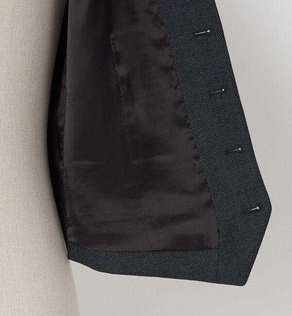 UNITED ARROWS green label relaxing「A+ TWPU バーズアイ 5B スリム セットアップ ベスト」|ベスト・ジレ|