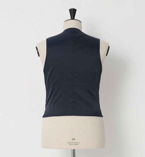 UNITED ARROWS green label relaxing「A+ TWPU バーズアイ 5B スリム セットアップ ベスト」|ベスト・ジレ|
