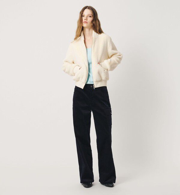 ATTISESSION「＜ATTISESSION＞フラッフィー ショートブルゾン」|その他|