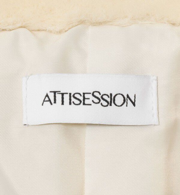ATTISESSION「＜ATTISESSION＞フラッフィー ショートブルゾン」|その他|