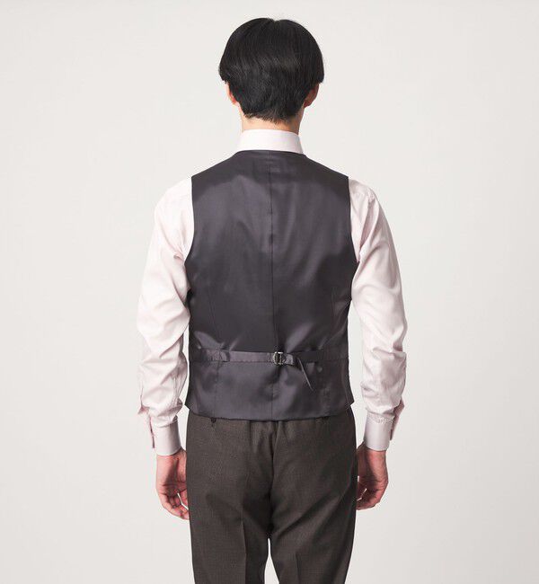 UNITED ARROWS green label relaxing「REDA ハウンドトゥース スリム 5B スーツベスト」|ベスト・ジレ|