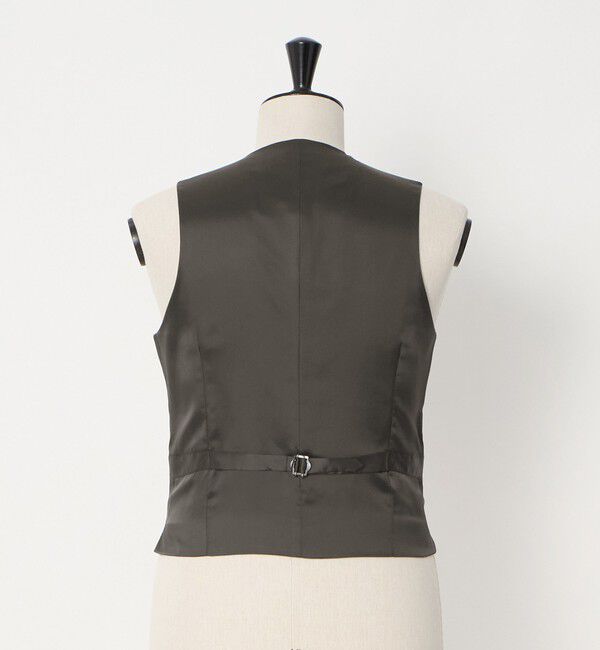 UNITED ARROWS green label relaxing「REDA ハウンドトゥース スリム 5B スーツベスト」|ベスト・ジレ|