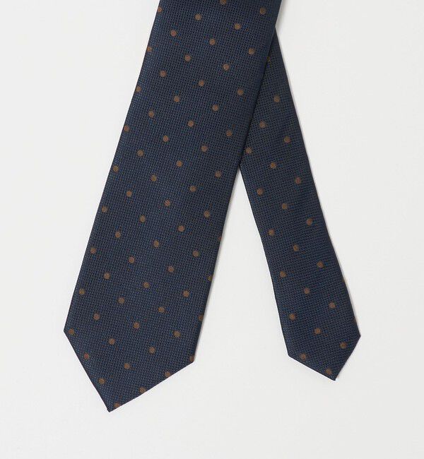 UNITED ARROWS green label relaxing「GLR シルク2 8.0cm ドット ネクタイ」|ネクタイ・蝶ネクタイ|