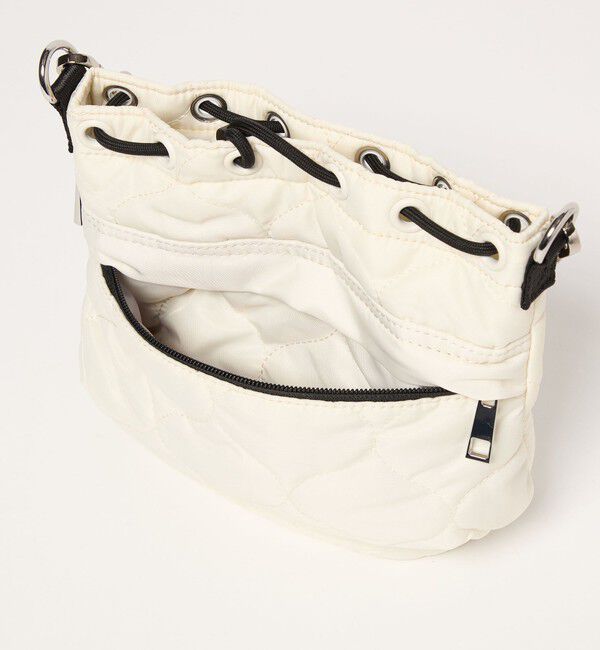 UNITED ARROWS green label relaxing「【WEB限定】＜PARTE＞キルティング ドロストバッグ ミニ / ショルダーバッグ はっ水」|ショルダー・メッセンジャー|