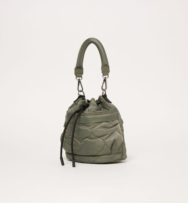 UNITED ARROWS green label relaxing「【WEB限定】＜PARTE＞キルティング ドロストバッグ ミニ / ショルダーバッグ はっ水」|ショルダー・メッセンジャー|
