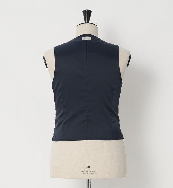 UNITED ARROWS green label relaxing「A+ TWPU バーズアイ 5B スリム セットアップ ベスト」|ベスト・ジレ|