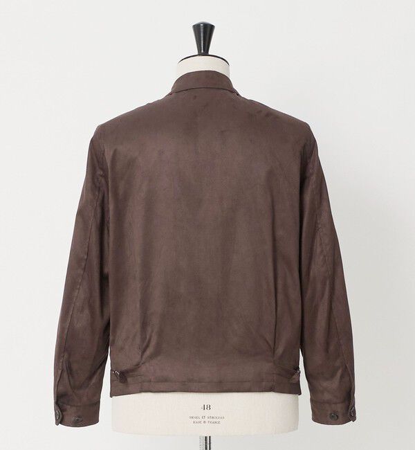 UNITED ARROWS green label relaxing「ポリエステル スエードライク ブルゾン」|ブルゾン・スタジャン|