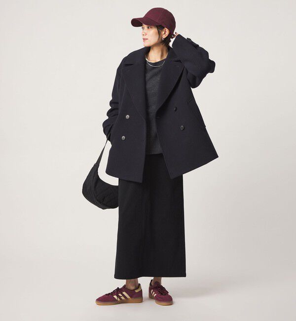 UNITED ARROWS green label relaxing「［size SHORTあり］CANGIOLI W ピーコート」|ピーコート|